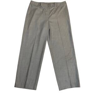 St. John NWT black and white straight leg Diana high rise trousers size 16